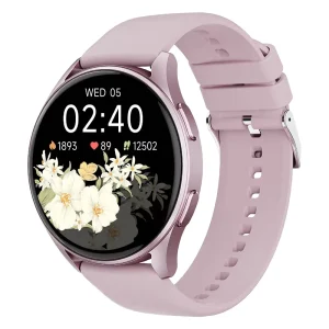Smartwatch features heart rate monitoring, sleep tracking, over 100 exercise modes, outdoor step counting intelligent reminders.
