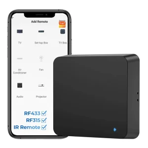 Smatrul Tuya WiFi RF IR Universal Remote Controller Smart Home Infrared Automatic TV Air Conditioner Remote Alexa Google Plastic