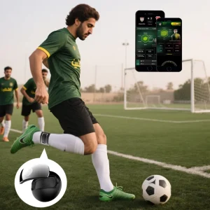 Soccer Skills Improvement Tracker Wearable Training Equipment with 6D Analysis for Middle East Players