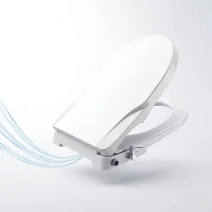 Soft Close Lid Home Improvement PP Plastic Manual Bidet Toilet Lid Eco-Friendly Adjustable Water Pressure Round Water Bathroom