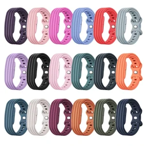 Soft Silicone Watch Band Replacement Strap for Air Fitness Tracker Adjustable Sport Wristband S L Smart Watch Bracelet
