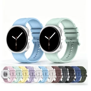 Soft Silicone Watch Bands Rubber Strap for Samsung Galaxy 9 8 8clasic Smart Watch Bands Replace Wristband Accessory