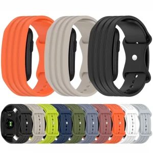 Soft Silicone Watch Strap for CIRQA Smart Band Figure 8 End With Pin Buckle Sport Replacement Wristband Accessories