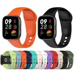 Soft Smart Bracelet for Redmi Watch 3 Strap Replacement Silicone Band for RedMi Watch 3 Wristband
