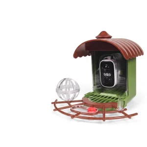 Solar Powered Durable Plastic Eco Friendly Bird Feeder AI Recognition Waterproof Camera 4K Automatic Bird Capture WiFi APP Bird