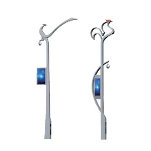 Solar Professional Intelligent Light Smart Pole Street Lighting Smart Street Light System