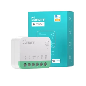Sonoff MiniR4M MINI Extreme Wifi Smart Switch Interruptor Matter Compatible Smart Home Remote Control Module Via Ewelink