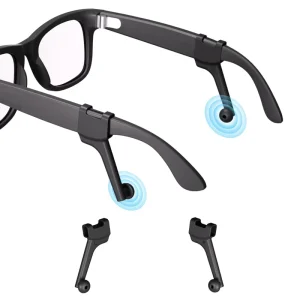 Sound Amplifier Tube for Smart Glasses Silicone Audio Conductor for AR Eyewear