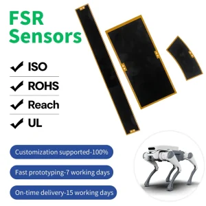 Soushine FPC Material Thin Film Pressure Sensor Customized FSR Flexible Sensor Intelligent Robot Sensor