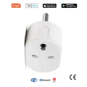 South Africa 16A Rated Current Smart Power Socket Plug WiFi Remote Control CE//FCC/ROHS for AC 100-250V