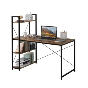 Space Saving Modern Simple Office Executive Muti functional Shelves Study Desk Racks