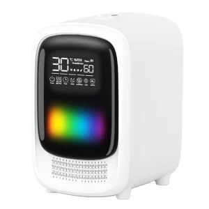 Speaker Humidifier with Smart Touch Humidifier for Music Colorful Light Aromatherapy Large Spray Aroma Diffuser