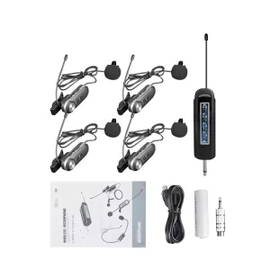 Speech PlasticWireless Microphone for Headband Singer Wearable Headset Wireless Detachable Microphone for Teaching