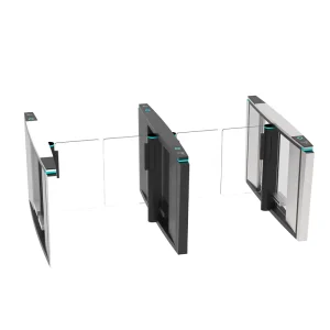 Speed Gate Turnstile Access Control Stainless Steel Automatic Bidirectional Gate for Coworking Space Art Gallery Cultural Center