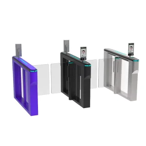 Speed Gate Turnstile Face Recognition Card Access Control Stainless Steel Bidirectional Anti Tailgating Data Center Laboratory