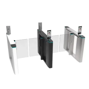 Speed Gate Turnstile Face Recognition Card Access Control Stainless Steel Bidirectional Barrier for Airport Supermarket Museum