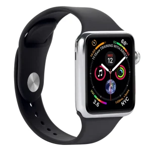 Sport Portable Silicone Smart Watch Bands for Men 38/40/41mm 42/44/45/49mm Waterproof Pin Buckle