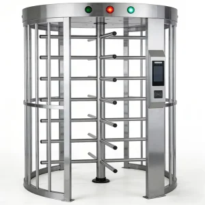 Stable Performance Use Low Operation Cost Vandal proof Full Height Rotating Turnstile for Outdoor High security Areas
