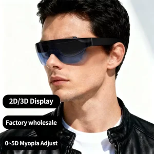 Stack 3D Ar Smart Glasses for Manufacturing Augmented Reality Display Glasses High Brightness Anti Glare Lens