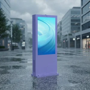 Standalone Outdoor Digital Signage Screen Waterproof Water Proof Auto Light Sensing Advertising Display