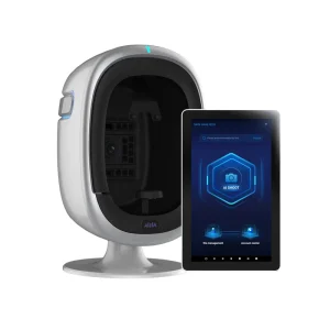 Standing Facial Hair Scanner Moisture Pigment Wrinkle Tester Salon Home Use HD Camera Multi Language Face JP/US/ZA