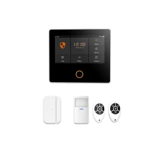 Staniot Burglar Alarm System 4G Tuya Wireless 4.2 Inch Smart Home Security Alarm System Kit Door Sensor PR Motion Detector