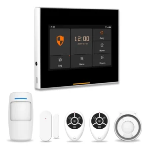 Staniot Tuya Smart WiFi Alarm System Kit 2G GSM Home Security 100m Detection ABS 200 Accessories IOS/Android APP Remote Control