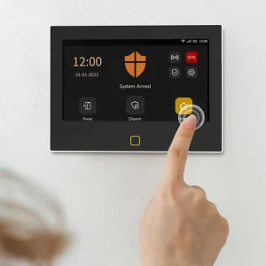 Staniot Wifi Tuya Wireless 7 inch Smart Home Security Panel Compatible Alexa Google Assistant 433MHz Burglar Alarm System