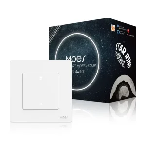 Star Ring ZigBee Smart Dimmer Switch for Light Dimming Work with Alexa Google Home Dimmable 1 3Gang