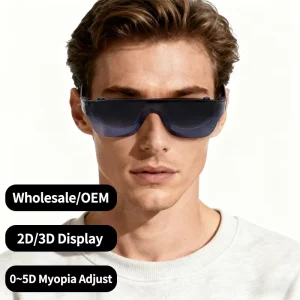 Stock All In One Ar Smart Glasses Standalone Ar Display Smart Glasses Supports 3D Mapping Ultra Portable for Entertainment