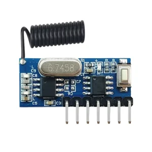 Stock new RX480E 4 DC 3.3 5V Circuit Board 433Mhz Wireless Receiving Module RX480E with Decoding
