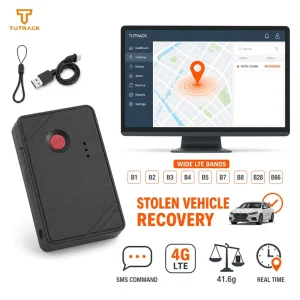 Stolen Vehicle Recovery SMS Command Control Wide LTE B1 B2 B3 B4 B5 B7 B8 B28 B66 Personal Vehicle Tracker Wireless GPS Tracker