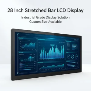 Stretched Bar Lcd Display Capacitive Touch Android Brightness for Supermarket Shelf Edge Advertising Signage Commercial Display