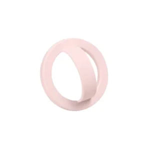 Strong Magnetic 360 Rotating Phone Ring Grip Holder Double sided Silicone Soft Loop Grip for Universal Smartphones
