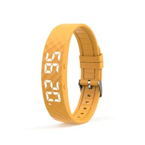 Student Alarm Clock Watch Vibration Alerts Smart Fitness Band Sleep Monitoring Rechargeable Sports Band Waterproof