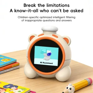 Student Smart AI Digital Alarm Clock with 20 Language Translation English Practice Office Use Electronic Movement