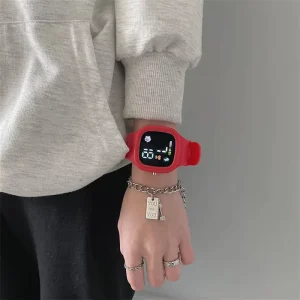 Student Smart Electronic Watch Silicone Lighting Sport Child LED Watch for Kids Digital Watches
