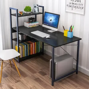 Study Desk Computer Desk With Shelf Computer Desk With Bookshelf
