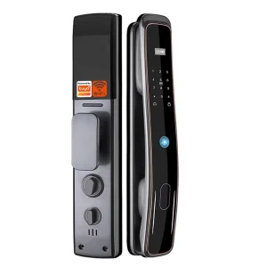 Style Tuya WiFi Door Handle Lock Multi-purpose Slim Digital Password Inteligente Locks Smart Fingerprint Lock