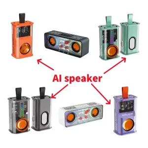 Stylish Mini Wireless Digital Voice Recorder Ai Technology with Google Assistant Compatibility and Wifi Communication