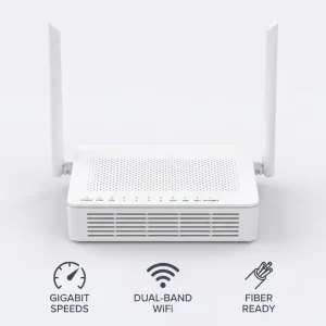 Sumavision HG627 ONU Wireless Gateway with 4 for Ports Dual Band 2.4G 5.8G Wi Fi IP TCP Support FTTH Smart Home Media Player