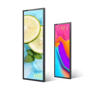 Supermarket Ultra Wide Strip Shelf Edge Advertising Digital Signage Type Stretched Bar Lcd Display Screen LCD Bar Screen