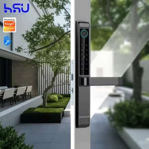 Support App Remote Control Fingerprint IC Card Outdoor Security Electronic Smart Door Lock