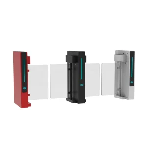 Swing Turnstile Gate Access Control 304 Stainless Steel Automatic Bidirectional Swing Barrier Turnstile for Bank Office Building