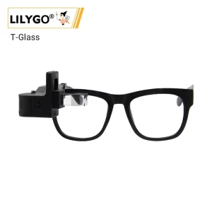 T-Glass Low-Power AR Smart Glasses 294×126 Resolution 6-axis IMU+RTC Real-Time Clock Voice Control+Touch Buttons