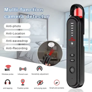 T01 Smart Security Camera Finder Infrared RF Signal Detector Privacy Protection Wireless Scanner For Hotel Travel Safety
