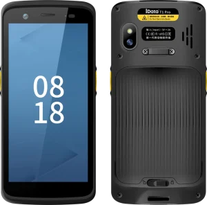 T1 Pro Professional Smart Terminal IP67 Waterproof Android 14 PDA with 5.5 Inch Screen and 5000mAh Removable Battery