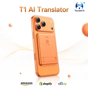 T1 Ultra Slim Mini AI Translator with Voice Translation 146 Languages Offline for Tourism Education Meetings