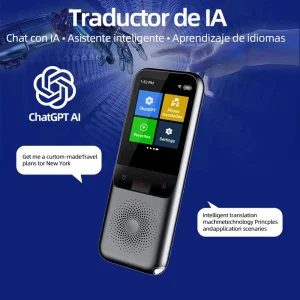 T11 Voice Translator Real-Time Smart Translator 1500mA 138 Languages Text Photo Learning Smart Translator for Travel