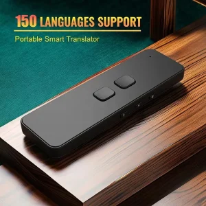 T16 Instant Bidirectional BT Translator 150 Languages Smart Voice Translation Machine with APP Display Upgradeable Vocabulary